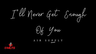 I'll Never Get Enough - Air Supply Cover #cover #coversong #airsupply #airsupplysongs #lovesong