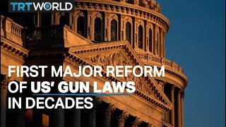 US Senate finalizes first major gun legistlation in decades