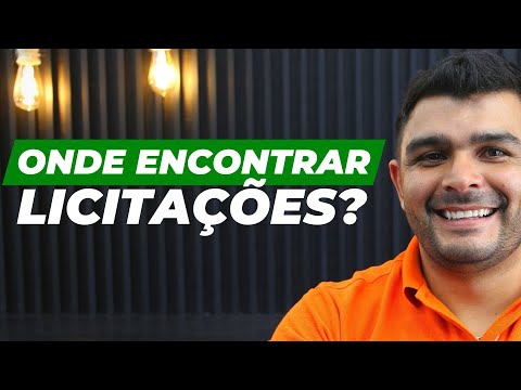 COMO ACHAR LICITAÇÕES