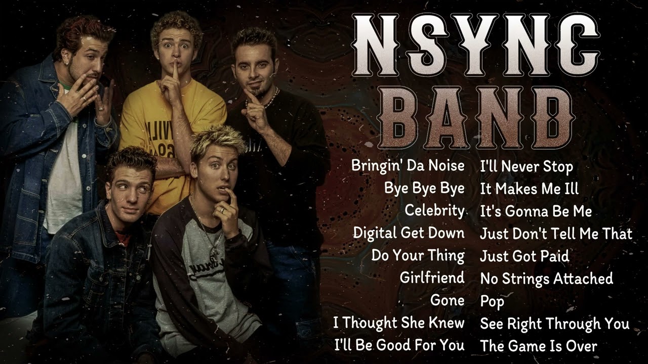 NSYNC 🎶 Best Of & Greatest Hits 💿 The Ultimate 90s/2000s Boy Band Playlist