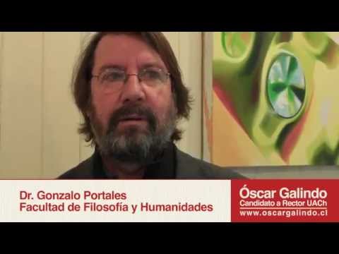Prof  Gonzalo Portales. Facultad de Filosofía y Humanidades