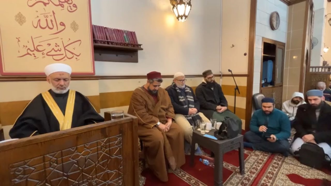 محاضرة فضيلة الشيخ الدكتور محمد خير الشعال بعنوان 