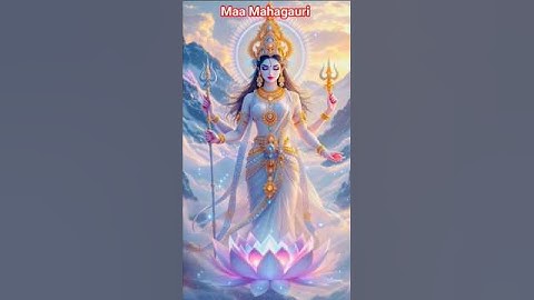 Maa Mahagauri Status Video | Navratri 8th Day Special | Jai Mata Di | Navratri status 2025#shorts