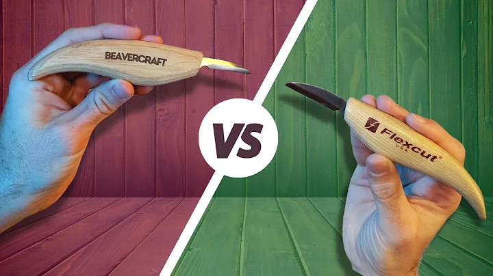 Flexcut VS BeaverCraft Knife Showdown - Which Set is Best for Beginner Whittling & Wood Carving?