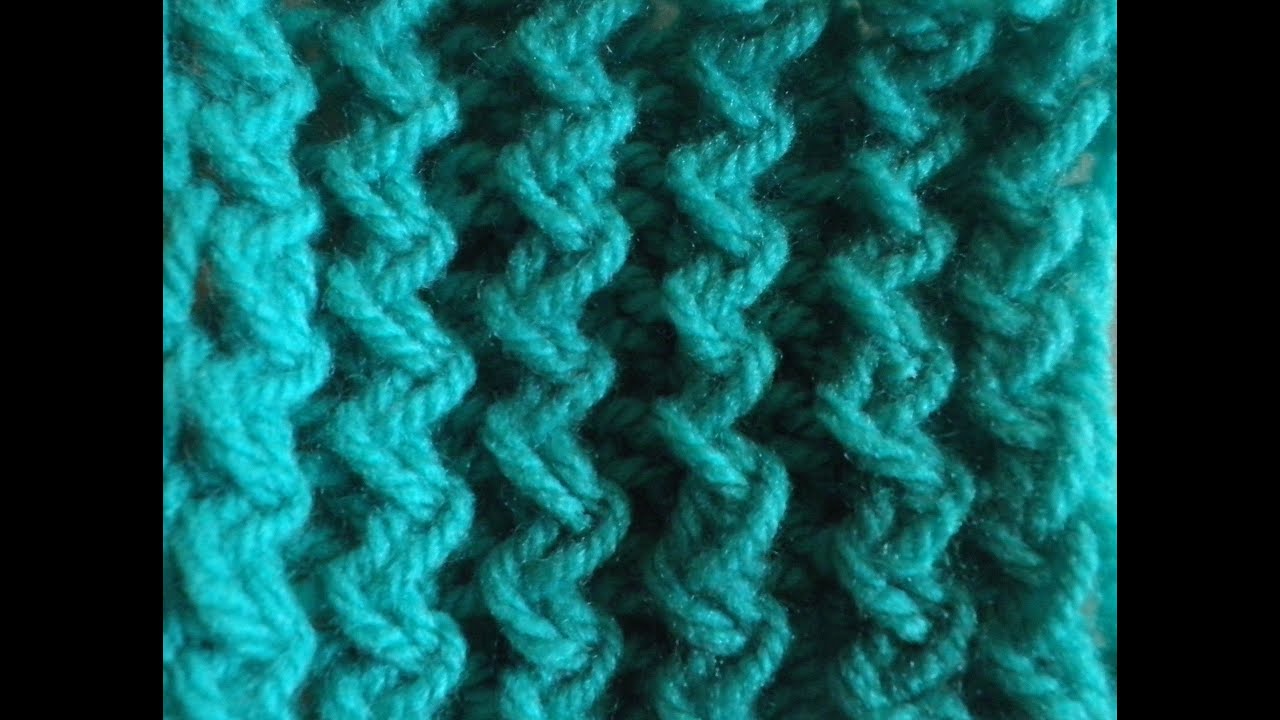 πλεκτο σχεδιο με βελονες΄΄ Ζιγκ Ζαγκ΄(plekto sxedio me velones  