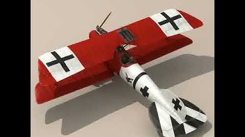 3D Model of Albatros D Va Jasta 18 Review