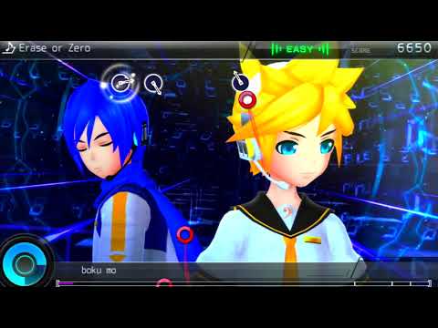 Hatsune Miku: Project DIVA F 2nd (прохождение 4-х песен на  уровне сложности Easy)