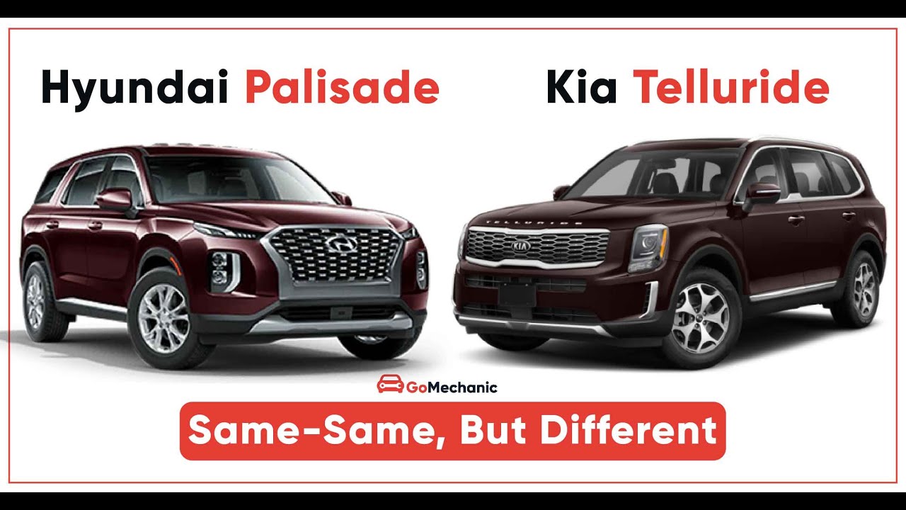 Korea's 1-2 punch -- the Kia Telluride and Hyundai Palisade -- in