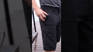 Best-seller: Huntsman - Waterproof Hybrid Shorts With Waterproof Pocket - 10" Inseam