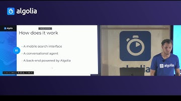 Building conversational search on iOS - Robert Mogos, Algolia