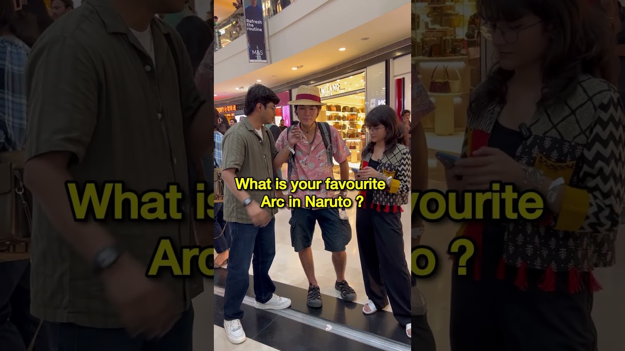 Asking Japanese their favourite Anime