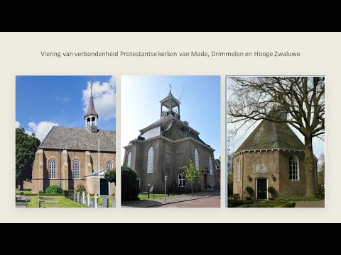 Viering van verbondenheid van de kerken van Made, Drimmelen en Hooge Zwaluwe op 14 maart 2021
