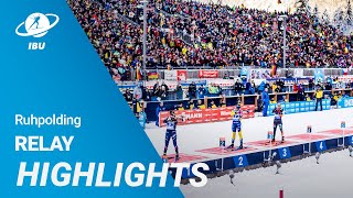 World Cup 23/24 Ruhpolding: Women Relay Highlights