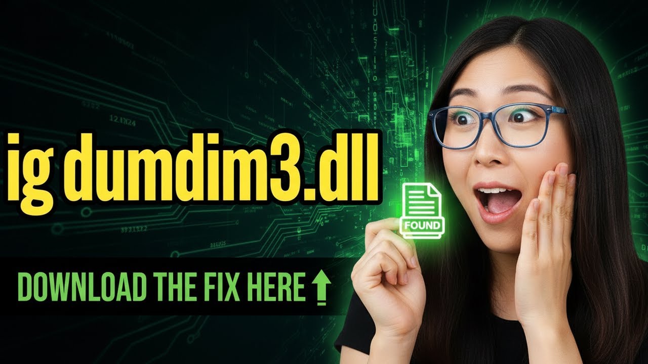 Igdumdim32.dll Not Found? Here Is The Fix!