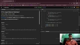 🔥 LeetCode 3714 | Longest Balanced Substring II (13-02-2026) | Easy Explanation