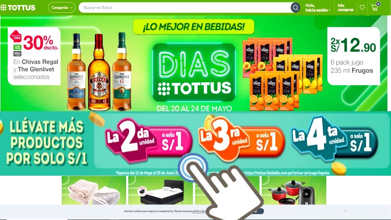 COMPRAS a 1 SOL en TOTTUS PERU  ! - COMO PEDIR