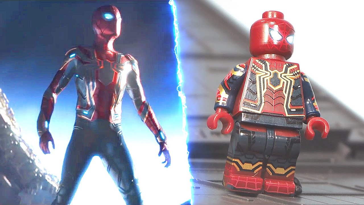 Lego Avengers Infinity War New York Battle Part 3 Unlock 17A Iron Spider suit Lego VS Movie