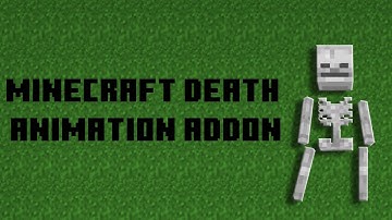 Minecraft Mob Death Animation Addon! Free Download 1.21