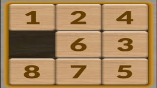 How to solve 8 numbers 3x3 Sliding Puzzle Easy 🤔👍