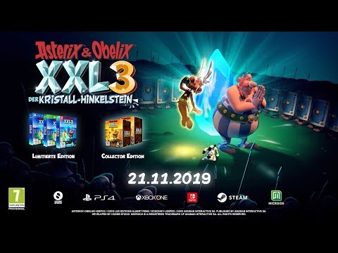Asterix & Obelix XXL3: Der Kristall-Hinkelstein Teaser-Trailer (DE)