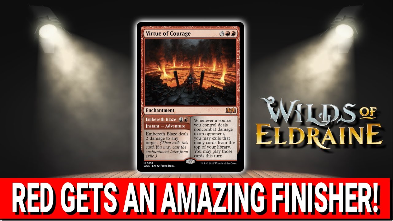 Spoiler Spotlight Wilds of Eldraine: Virtue of Courage