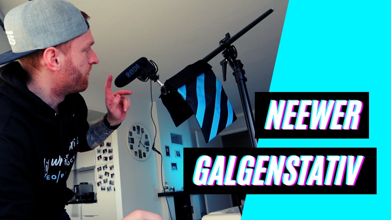 Neewer Galgenstativ BOOM Light Stand Erster Eindruck & Unboxing Series #3