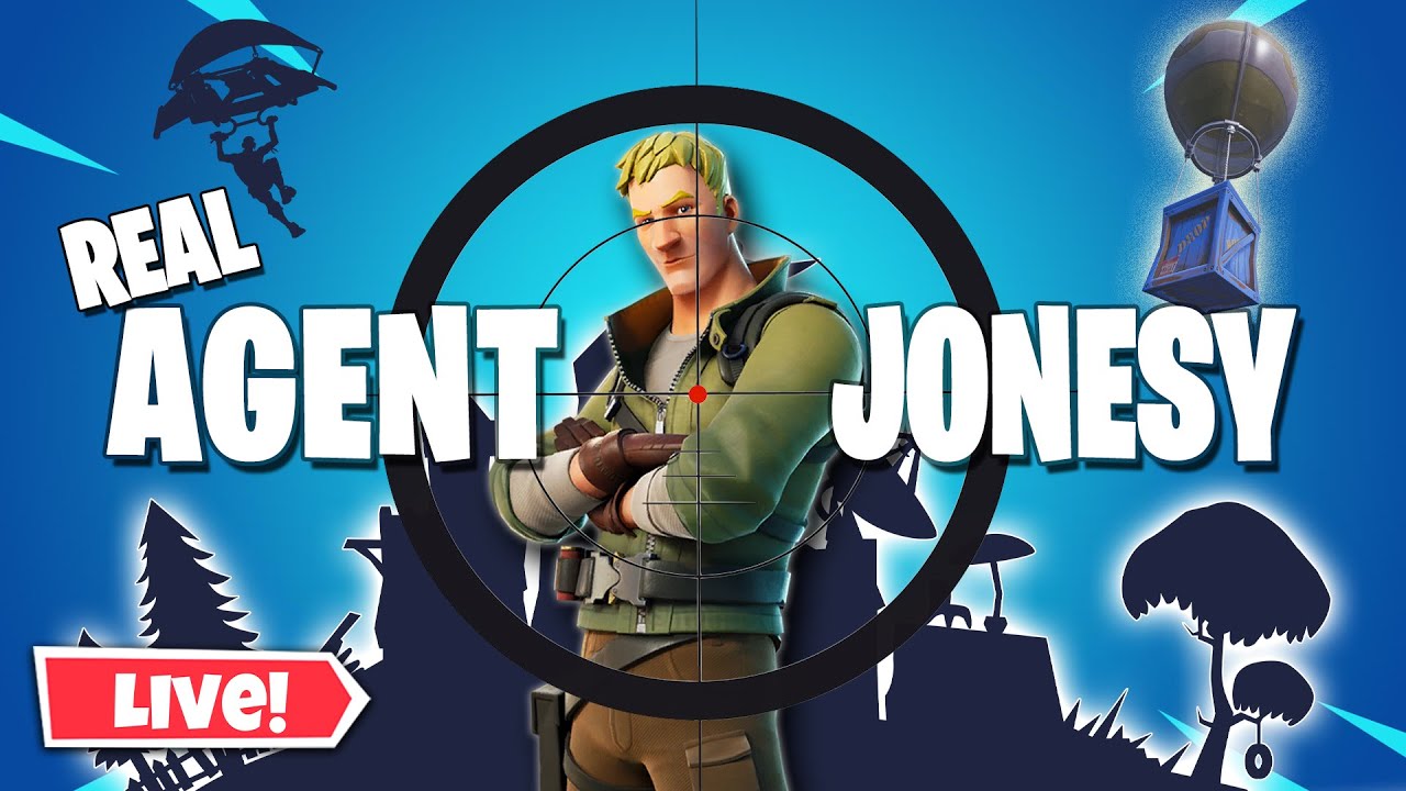 🔴 LIVE - FORTNITE REAL AGENT JONESY CHAPTER 3 SEASON 4 - YouTube