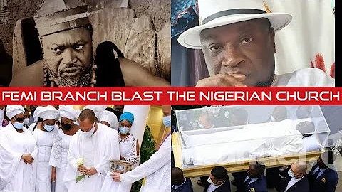 popular Nollywood actor, Femi Branch blast the Nigerian church at Prophet TB Joshua burial