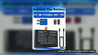 21.6V 5000mAh FG6CELL21700G Replacement Battery For JBL Partybox520 Partybox720 Boombox4 Bluetooth S