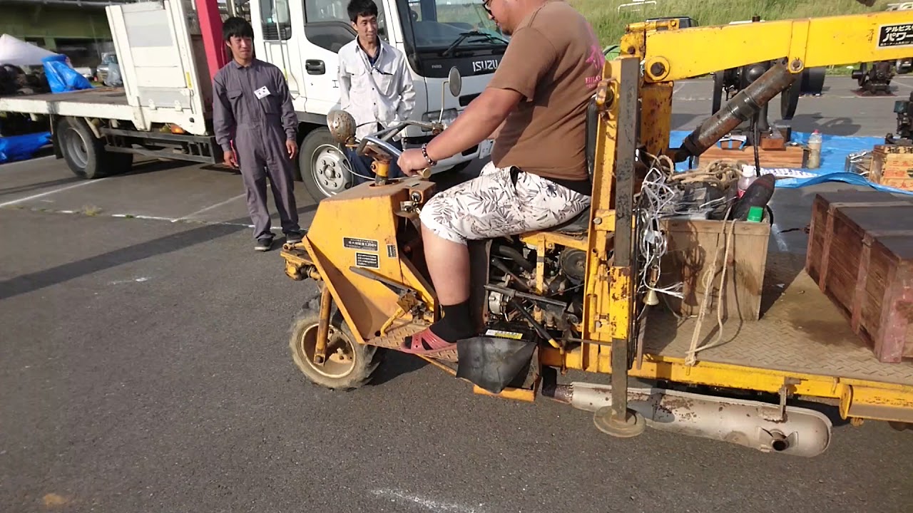 軽トラATと交換可能、運搬車デルピス号 現役で使っている人がいるらしい・材木運搬車デルピス号！！結構速い