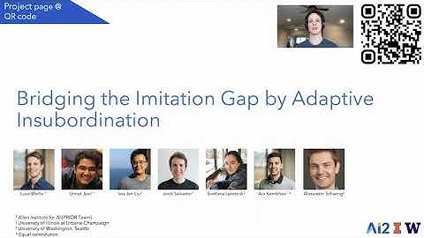 [NeurIPS 2021] Bridging the Imitation Gap by Adaptive Insubordination