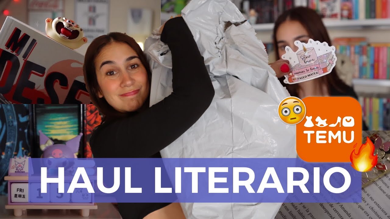 HAUL LITERARIO: COMPRÉ EN TEMU (desde Argentina) ACCESORIOS LITERARIOS Y PARA KINDLE