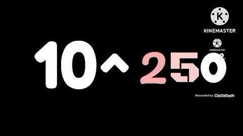 Numbers 0 to Centillion with sound effects 