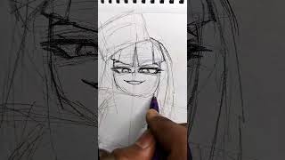 Drawing Archer queen from clash royale #drawingchallenge #drawing