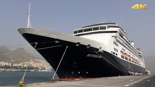 Cruise liner ms "Rotterdam" (HAL) in Santa Cruz de Tenerife/Canary Islands on December 26/27, 2015