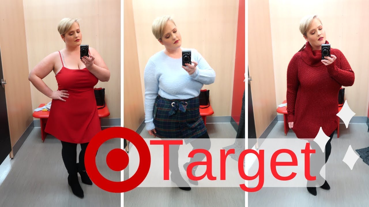 Plus Size Holiday Glam Target Try On Haul || Inside the Dressing Room