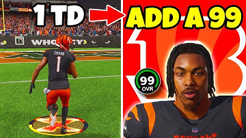 Score A Touchdown = Add A 99 Overall To The Bengals
