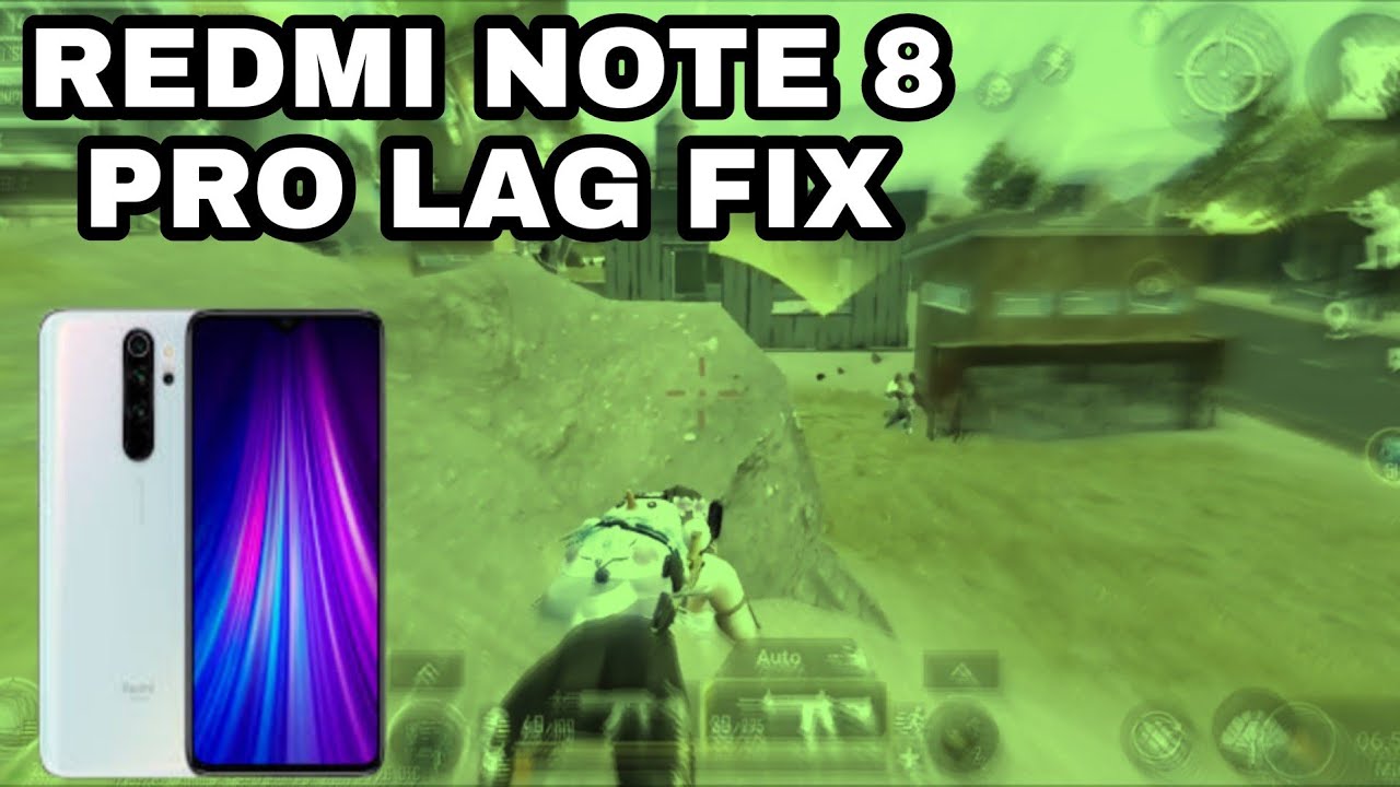 pubg mobile lag fix in redmi note 8 pro