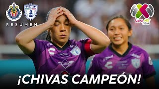 Chivas VS Pachuca 0-1 (4-3 GLOBAL) | Resumen y Gol / Liga MX Femenil Final Vuelta Grita México 2022
