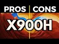 Sony X900H Pros & Cons