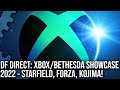 DF Direct: Xbox Bethesda Games Showcase 2022 Reaction - Starfield, Forza Motorsport, Kojima!