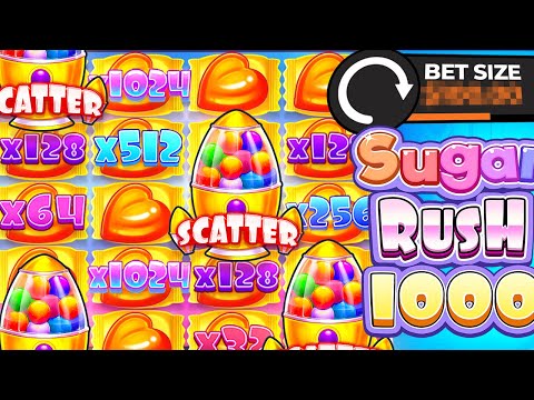 Sugar Rush 1000 Big Bonus Buys Retrig!