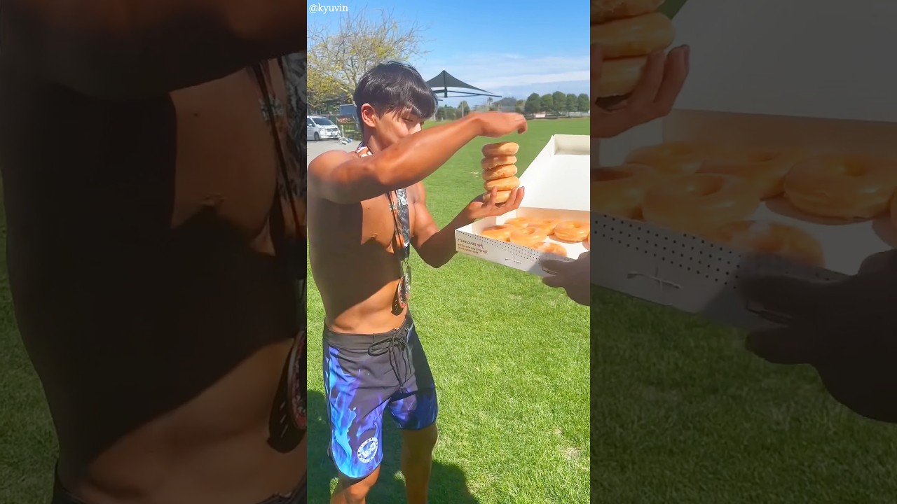 Instead of one donut, I picked up so many