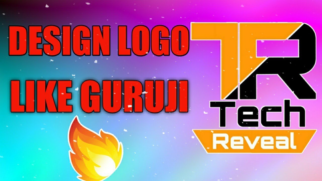 How to Make Logo Like 🔥 Technical Guruji - YouTube