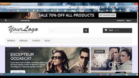 How to set Background colors and theme on PrestaShop homepage