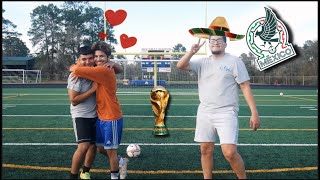 3 MEXICANS TRY SOCCER CHALLENGES FOR THE NEXT WORLD CUP!!!