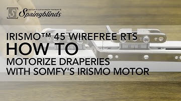 SPRINGBLINDS: SOMFY How To Motorize You Draperies With Somfy