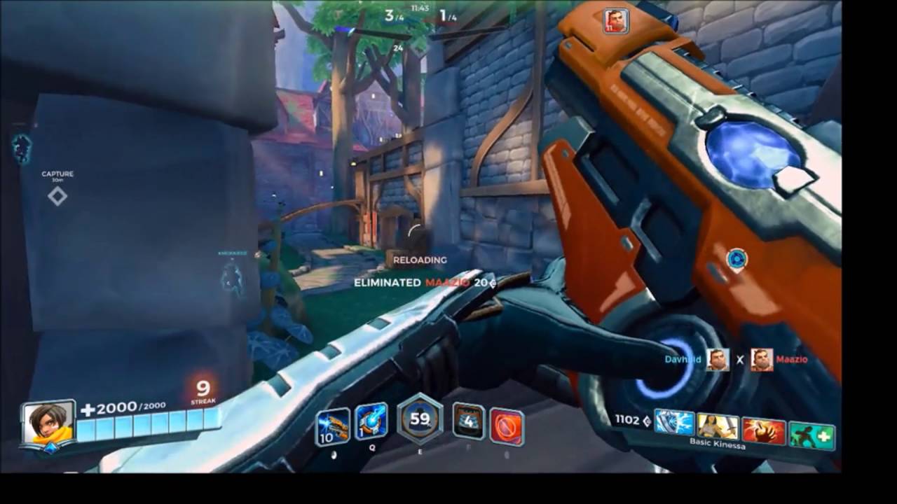Paladins Kinessa Montage!!!