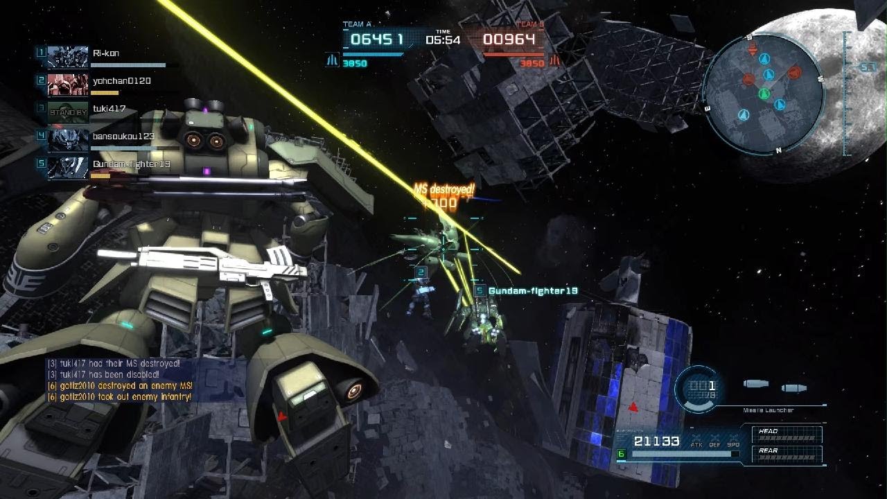 MOBILE SUIT GUNDAM BATTLE OPERATION 2 The Universe Shines Again