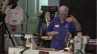 Woodturning: Alan Carter turns a Split Bowl